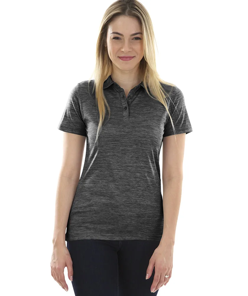 Charles River Women's Space Dye Performance Polo