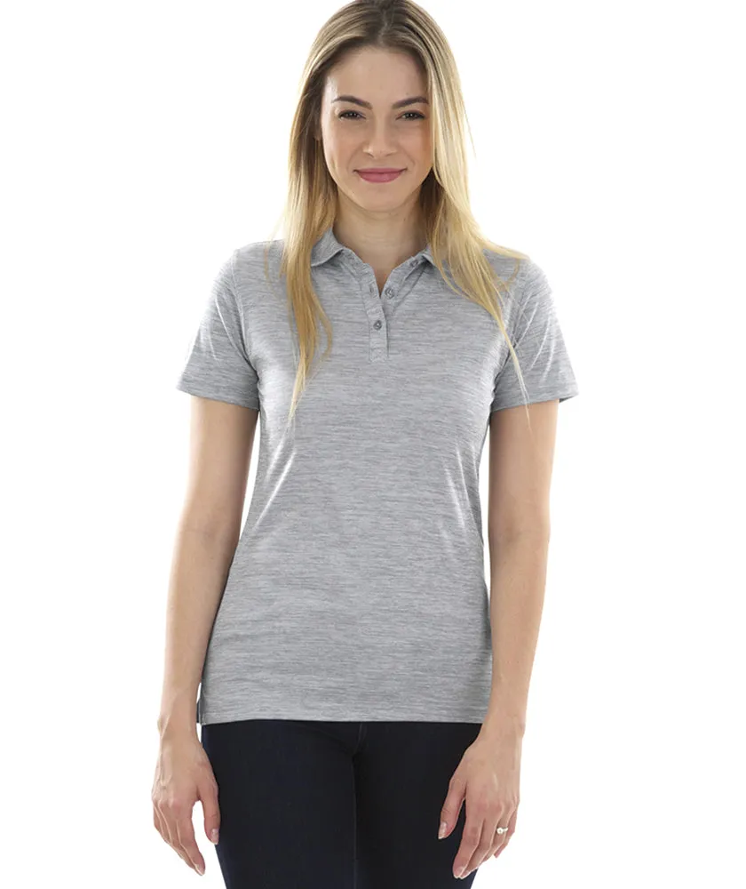 Charles River Women's Space Dye Performance Polo