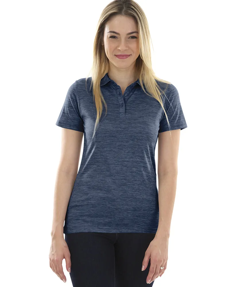 Charles River Women's Space Dye Performance Polo