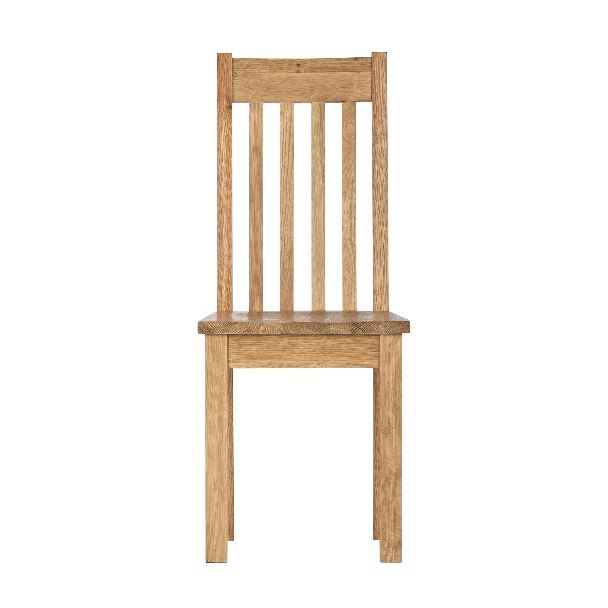 Charlestown Oak Dining Chair with Timber Seat