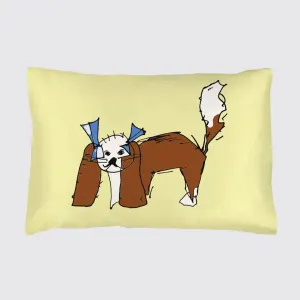 Charlie With Bows Silk Pillowcase for Children