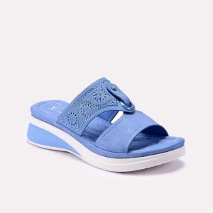 Charlotte Blue Soft Slippers 0412260