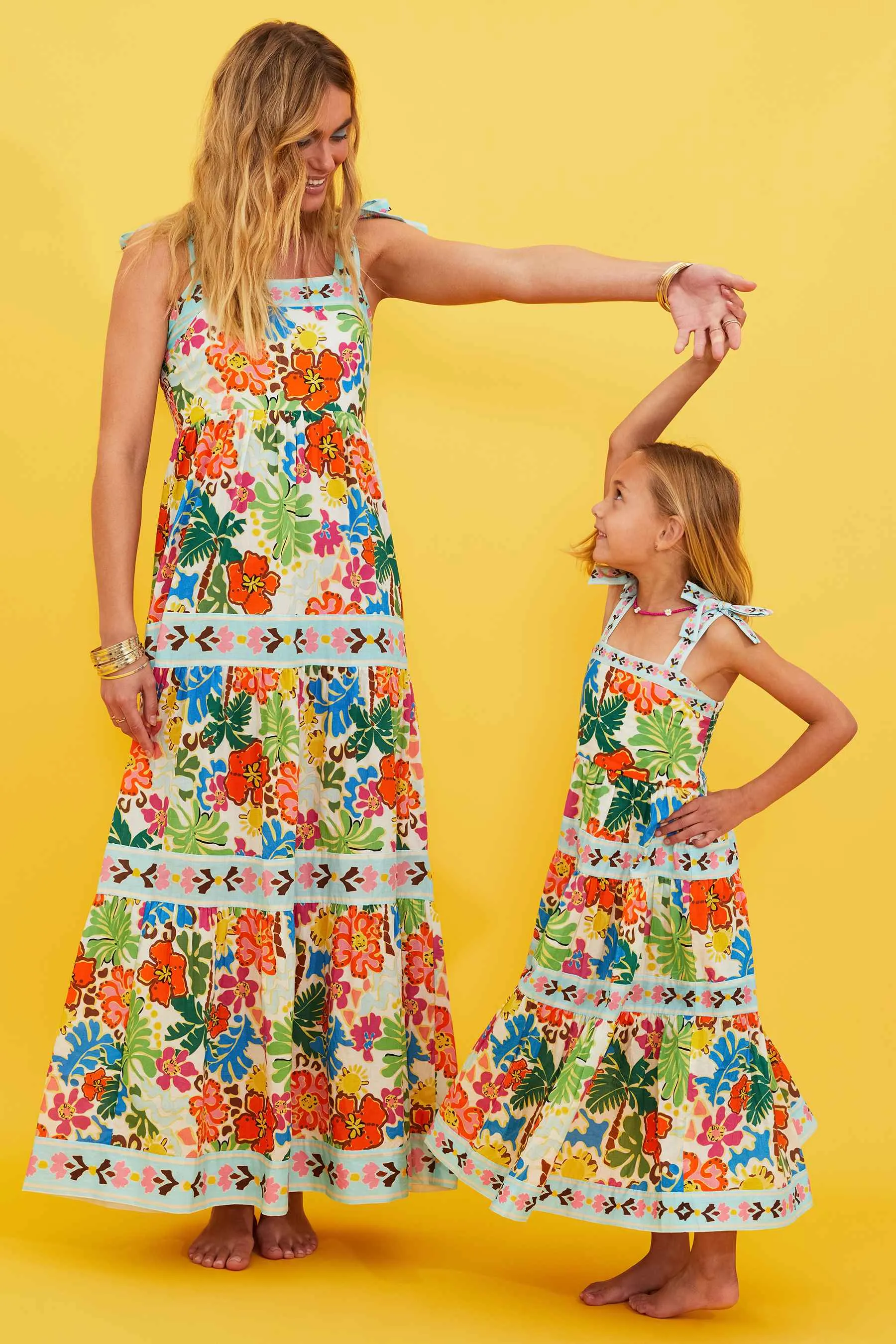 Charlotte Dress Tropical Sands