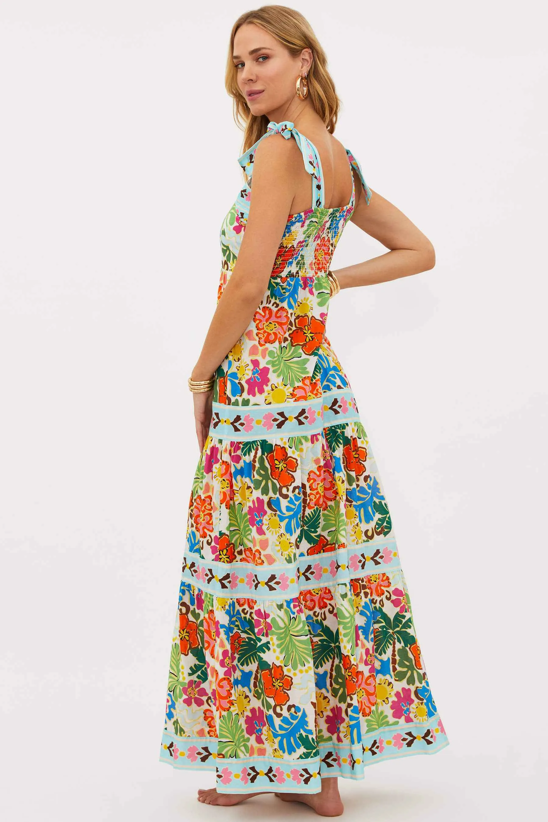 Charlotte Dress Tropical Sands