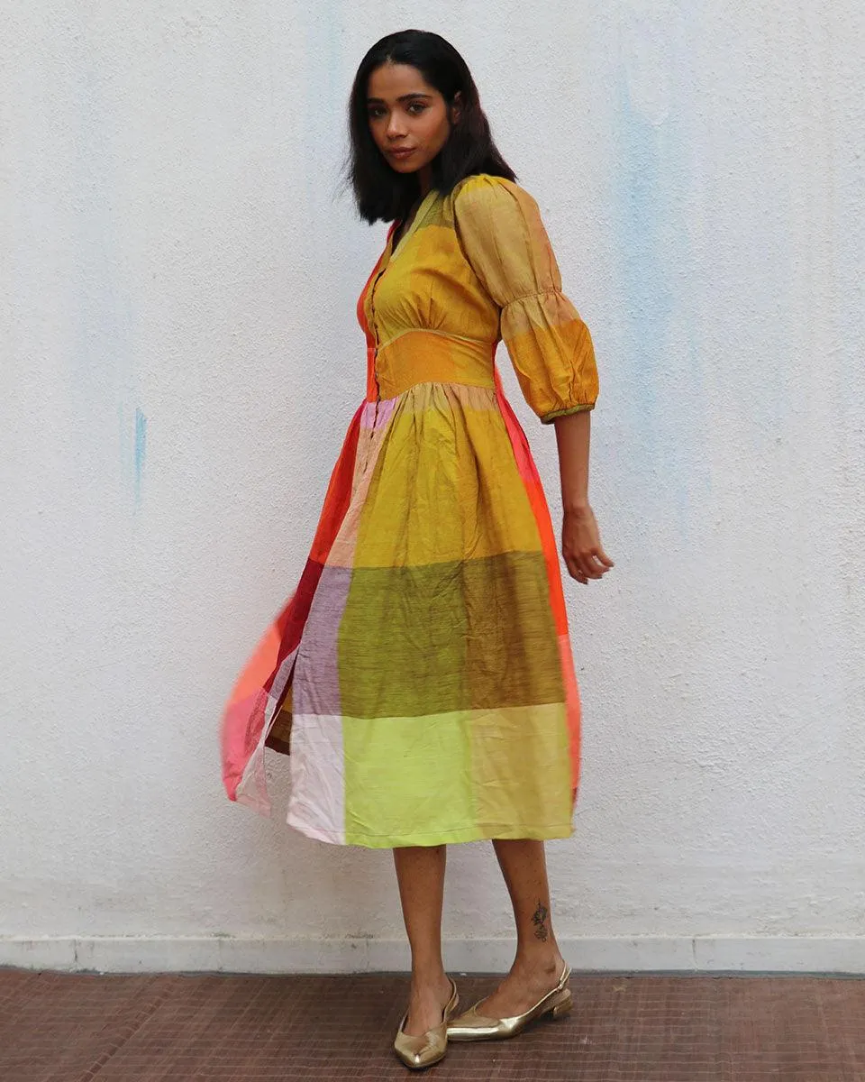 Charlotte Handwoven Cotton Dress