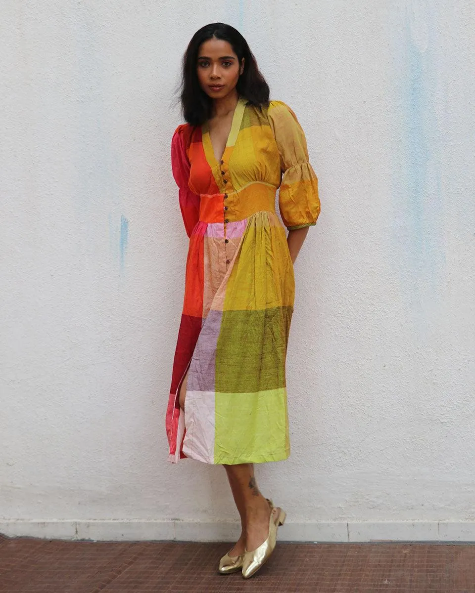 Charlotte Handwoven Cotton Dress