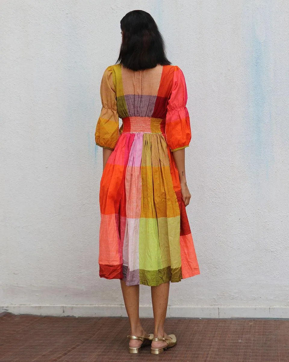 Charlotte Handwoven Cotton Dress