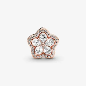 Charm Fiocco di neve con pavé scintillante - 789224C01