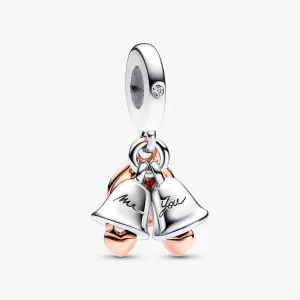 Charm Pendente Campane Nuziali "Just Married" - 782592C01