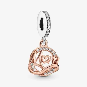 Charm pendente Mum bicolore - 789374C01