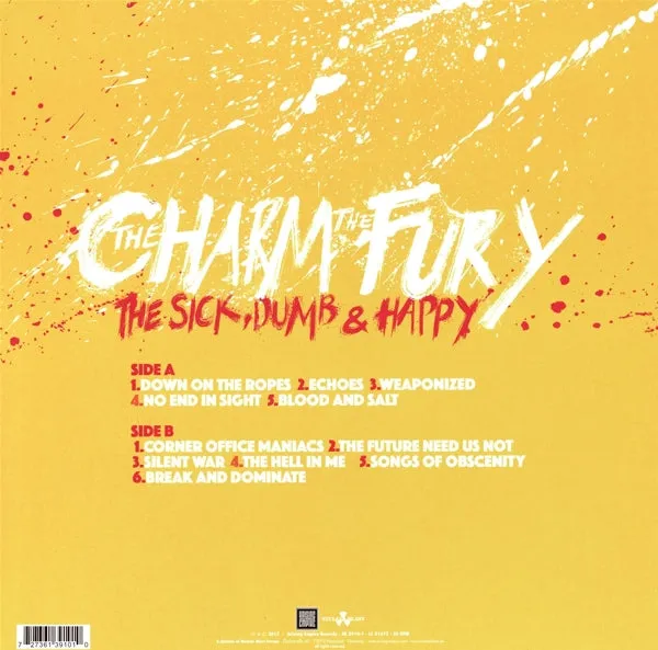 Charm the Fury - Sick, Dumb & Happy (LP)