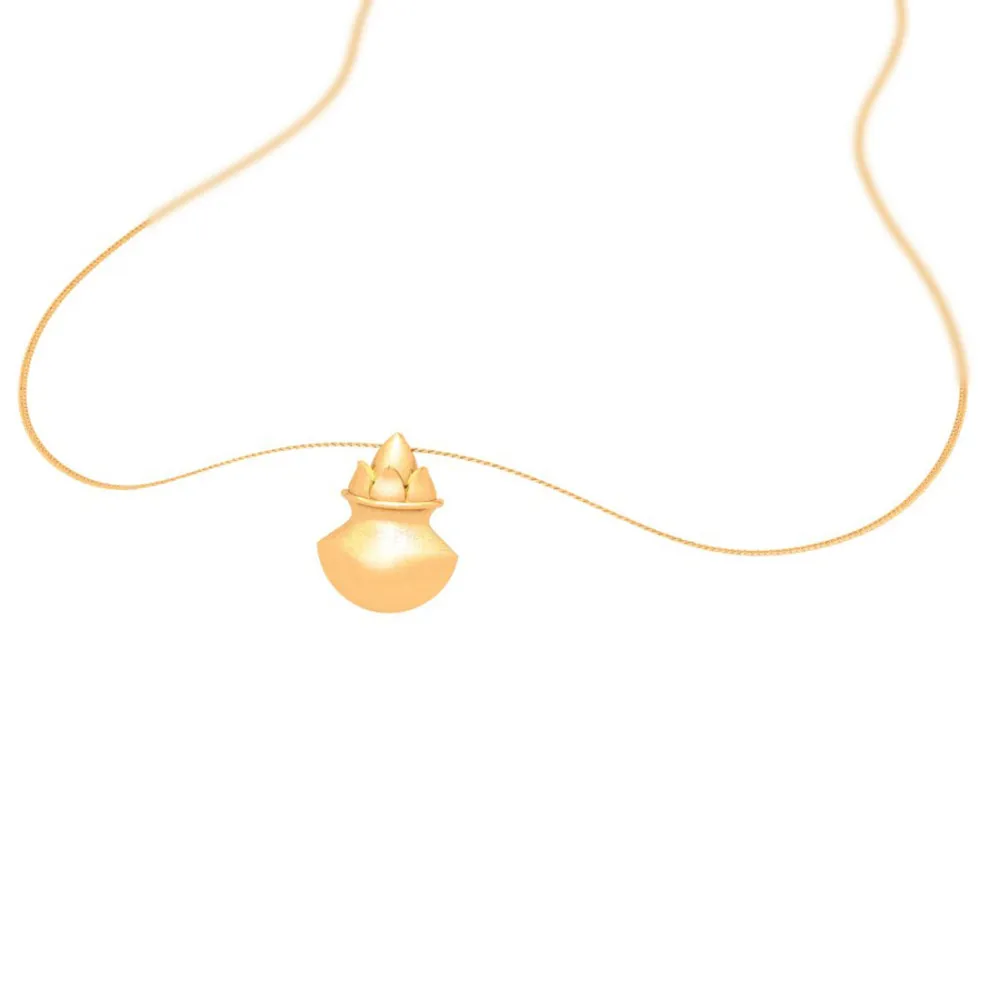 Charming 14k Gold Pendant From Pc Chandra Online Exclusive