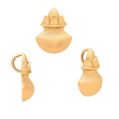 Charming 14k Gold Pendant From Pc Chandra Online Exclusive