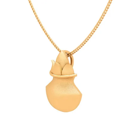 Charming 14k Gold Pendant From Pc Chandra Online Exclusive