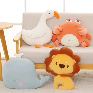 Charming Animal Cushion Set