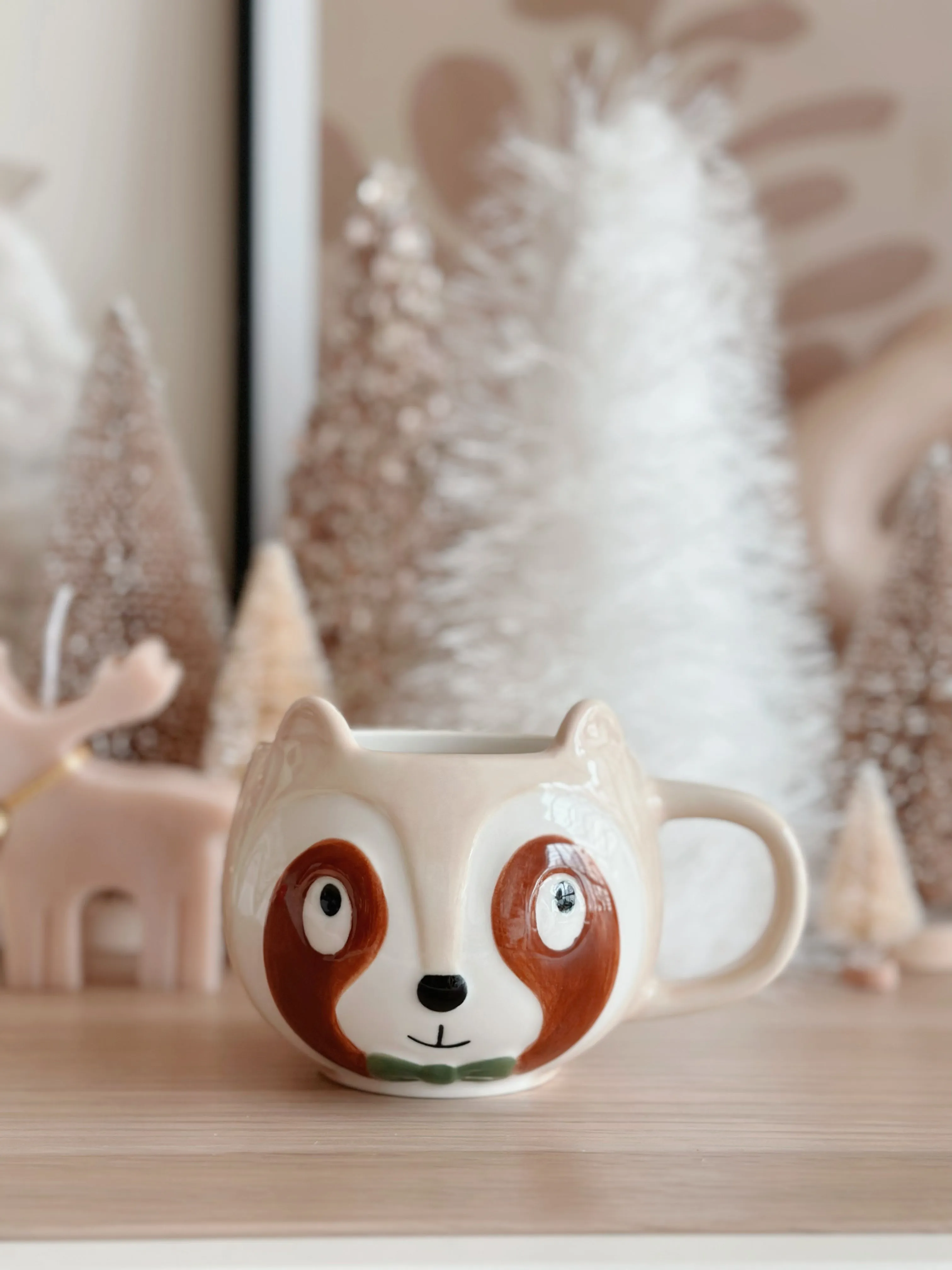 Charming Raccoon Mug