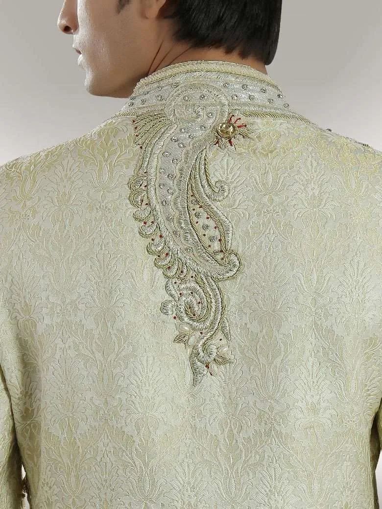 Charming Richlook off White Sherwani