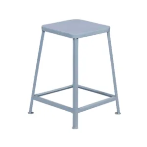 Charming White Iron Stool