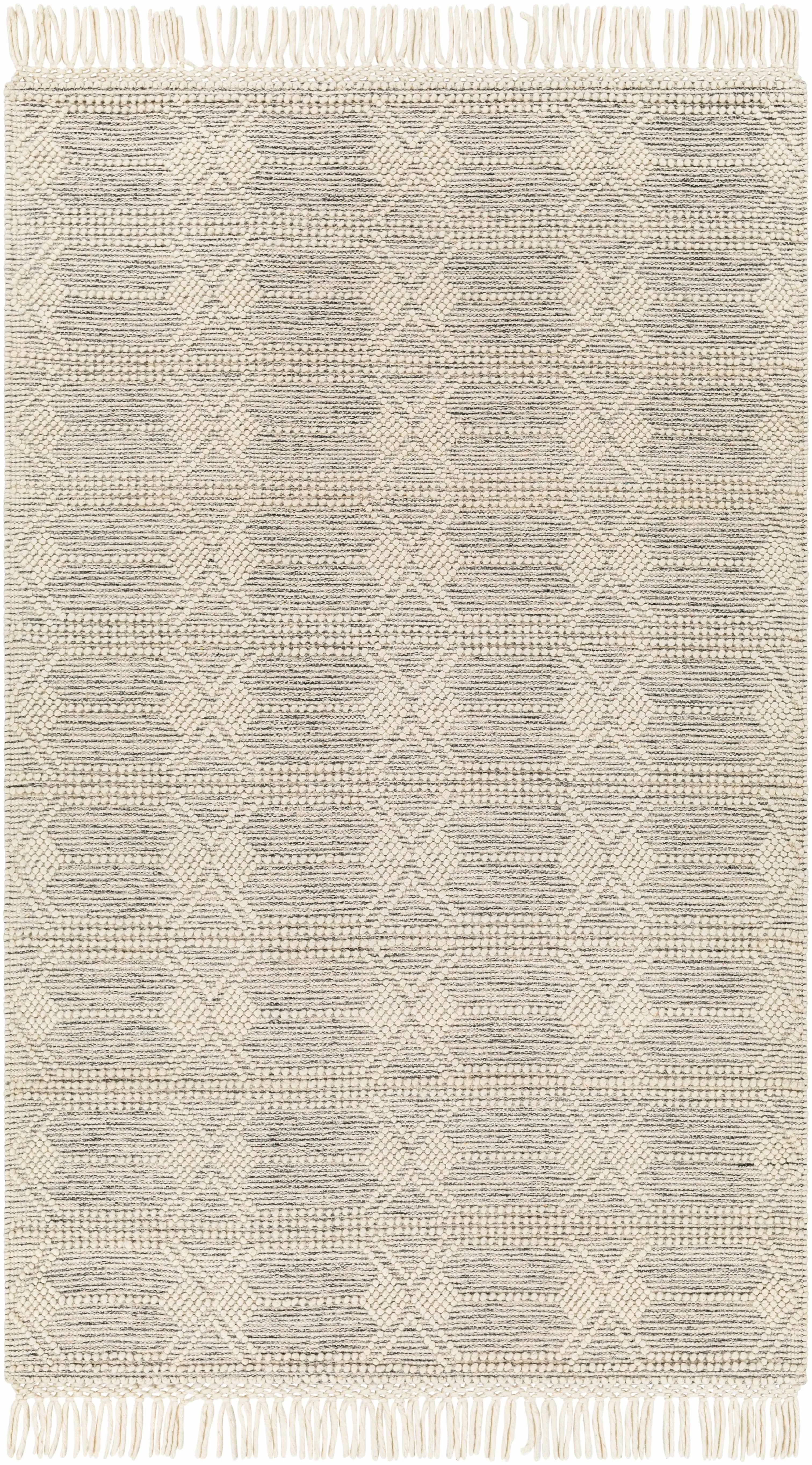 Chars Wool Tasseled Area Rug