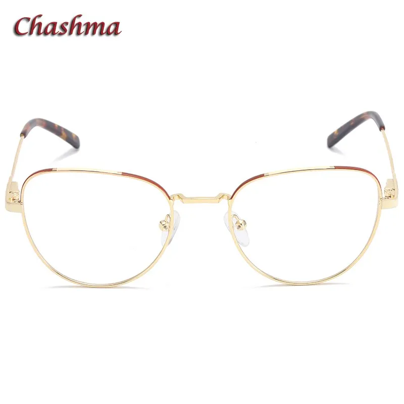 Chashma Ochki Women's Full Rim Square Cat Eye Alloy Eyeglasses 4120