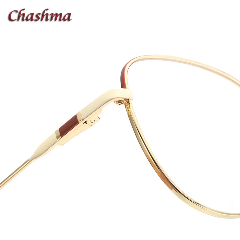 Chashma Ochki Women's Full Rim Square Cat Eye Alloy Eyeglasses 4120