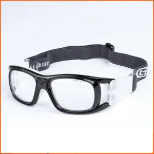 Chashma Ottica Unisex Full Rim Square Acetate Sport Goggle Eyeglasses 0847