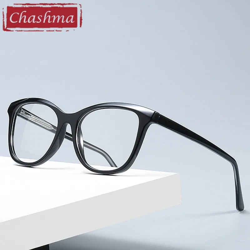 Chashma Women's Full Rim Square Acetate Eyeglasses 2019