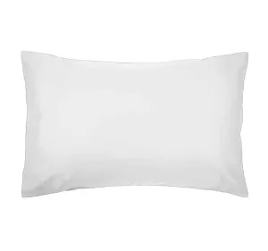 Chateau 210THC Polyester Cotton King Pillowcase White