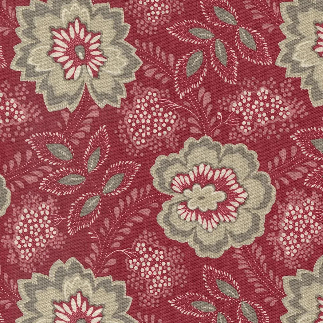 Chateau De Chantilly - Orleans Floral - Rouge - 513943-14