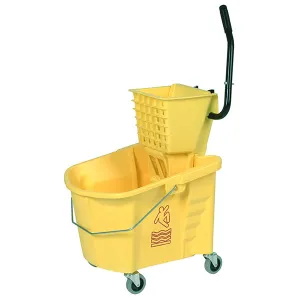 Chaudière essoreuse latérale jaune 33.1L (35 Quarts)