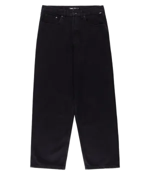 Check-5 Baggy Denim Pants - Black