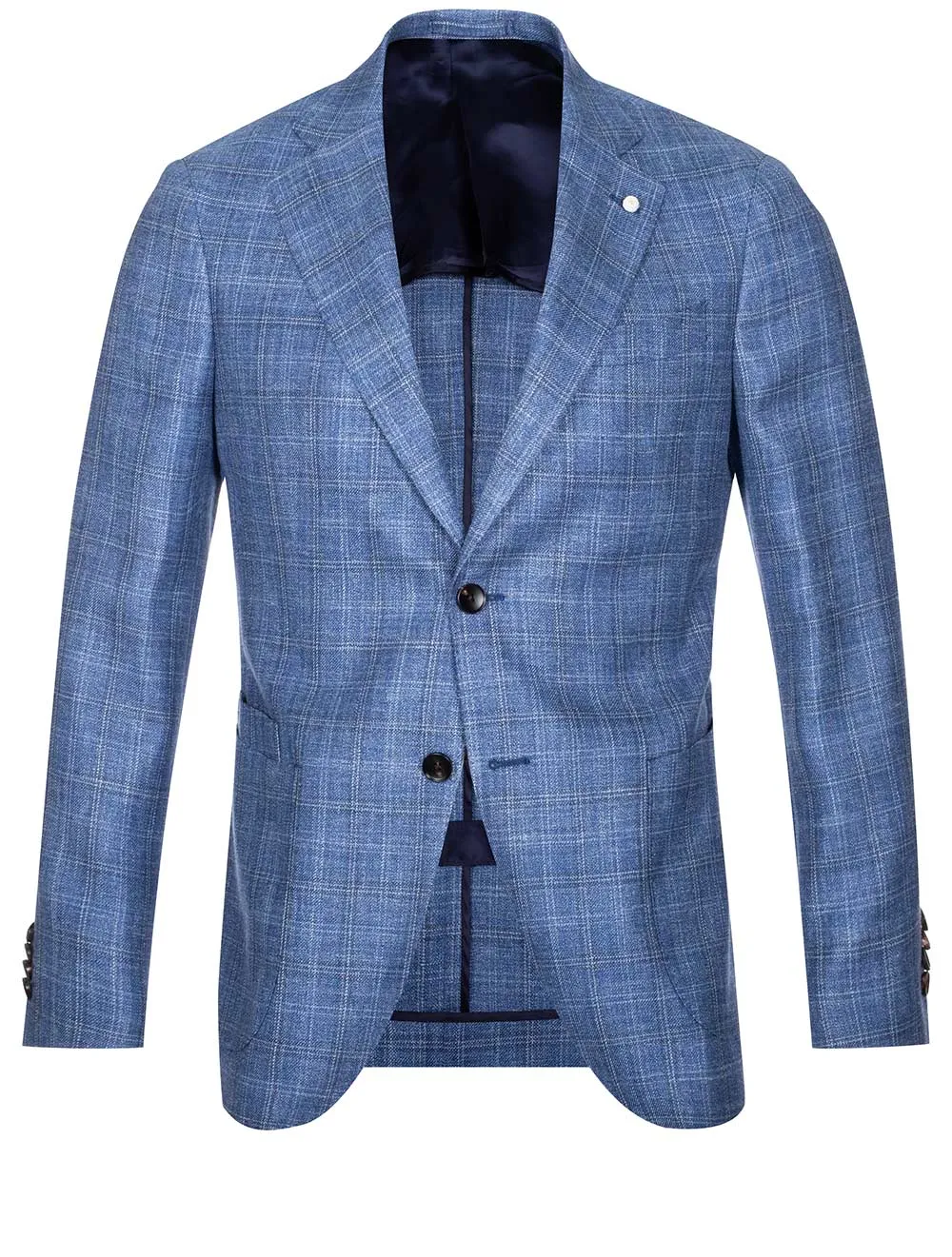 Check Jacket Blue