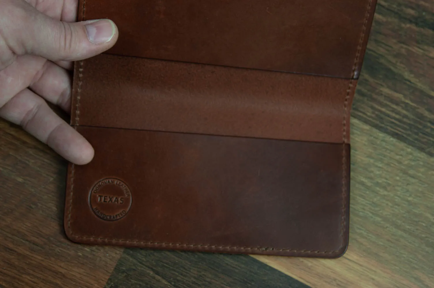 Checkbook Cover - Rich Brown