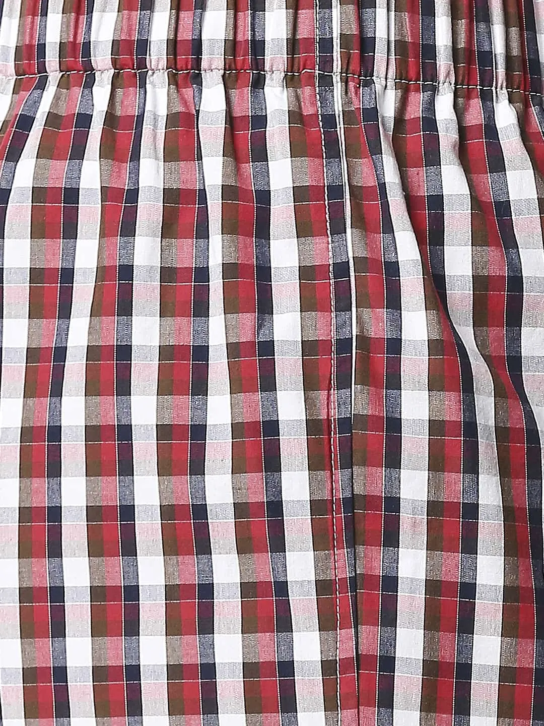 Checked Pure Cotton Boxers