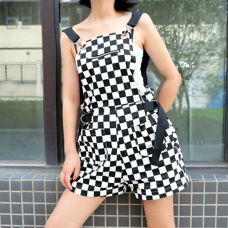 Checkerboard Jumpsuit