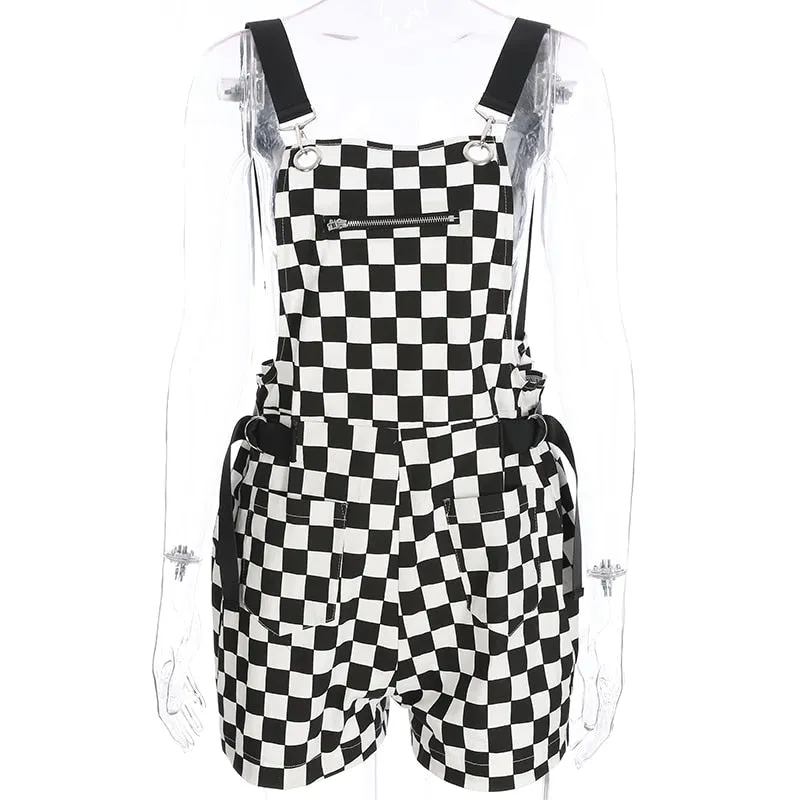 Checkerboard Jumpsuit