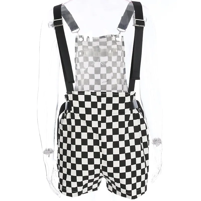 Checkerboard Jumpsuit