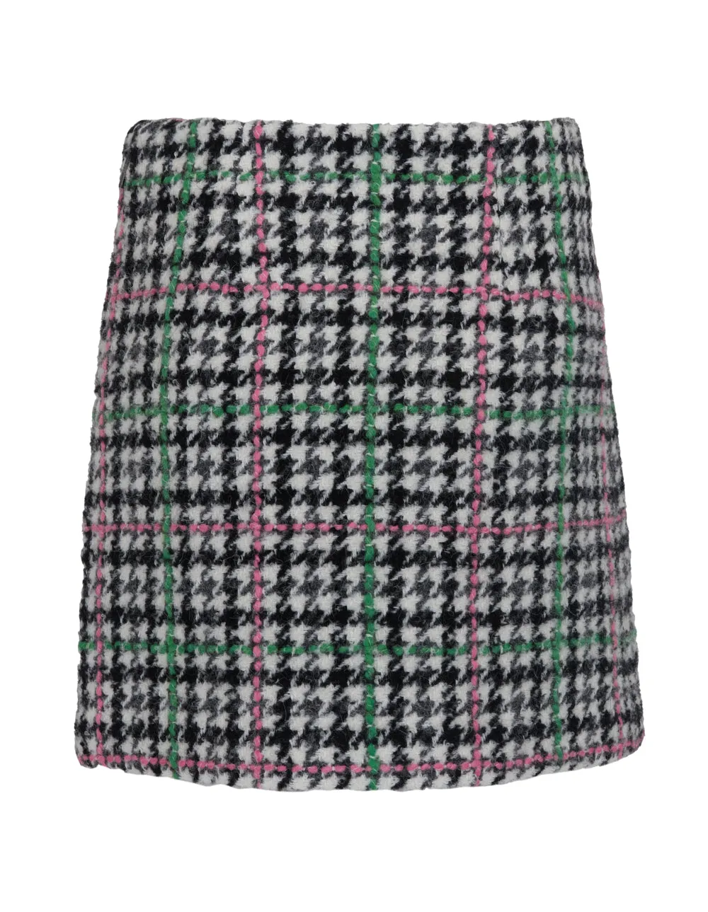 Checkered Mini Skirt