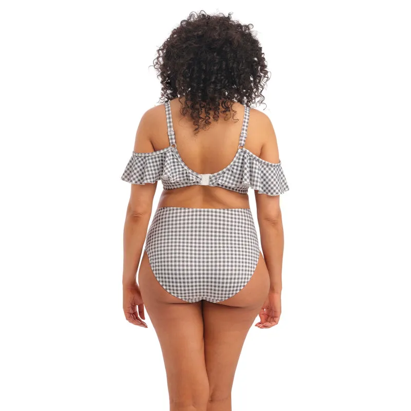 Checkmate Underwired Bikini Top Grey Marl - Elomi Swim