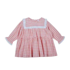 Checks Dress With Bloomers