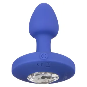 Cheeky Gems™ Small Rechargeable Vibrating Probe - Blue