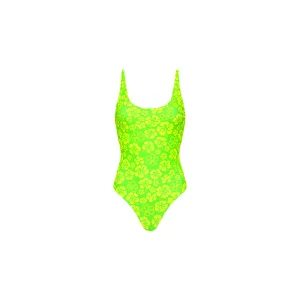 Cheeky One Piece - Aloha Lime