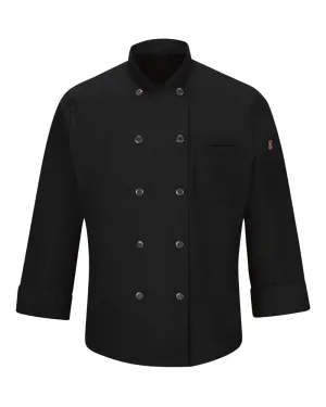 Chef Designs - Mimix™ Chef Coat with OilBlok - Black