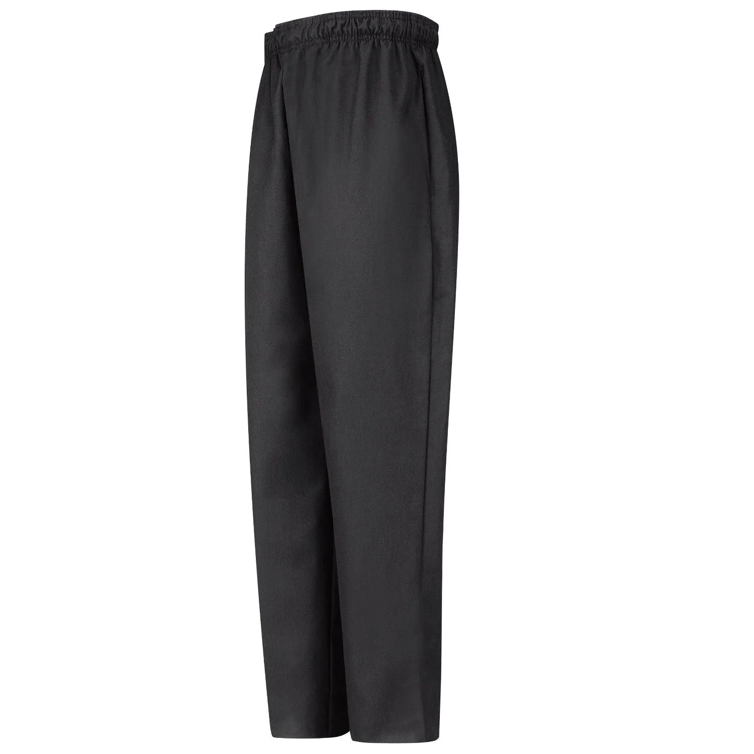 Chef Red Kap Men's Baggy Regular Fit Pants, Black