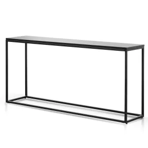 Chelsa 1.6m Console Table - Full Black