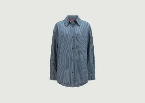 Chemise Main Wom Bleu Marine - Bleu - Femme