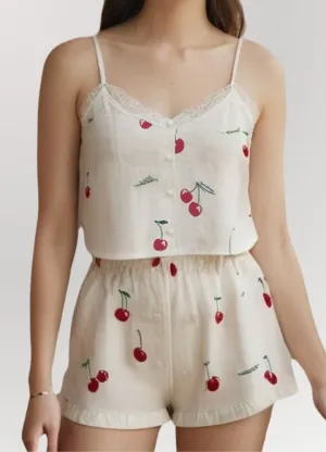 Cherry Bomb Bliss Pajama Set*