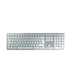 Cherry Kw 9100 Slim - Tastatur Wireless White Qwertz De