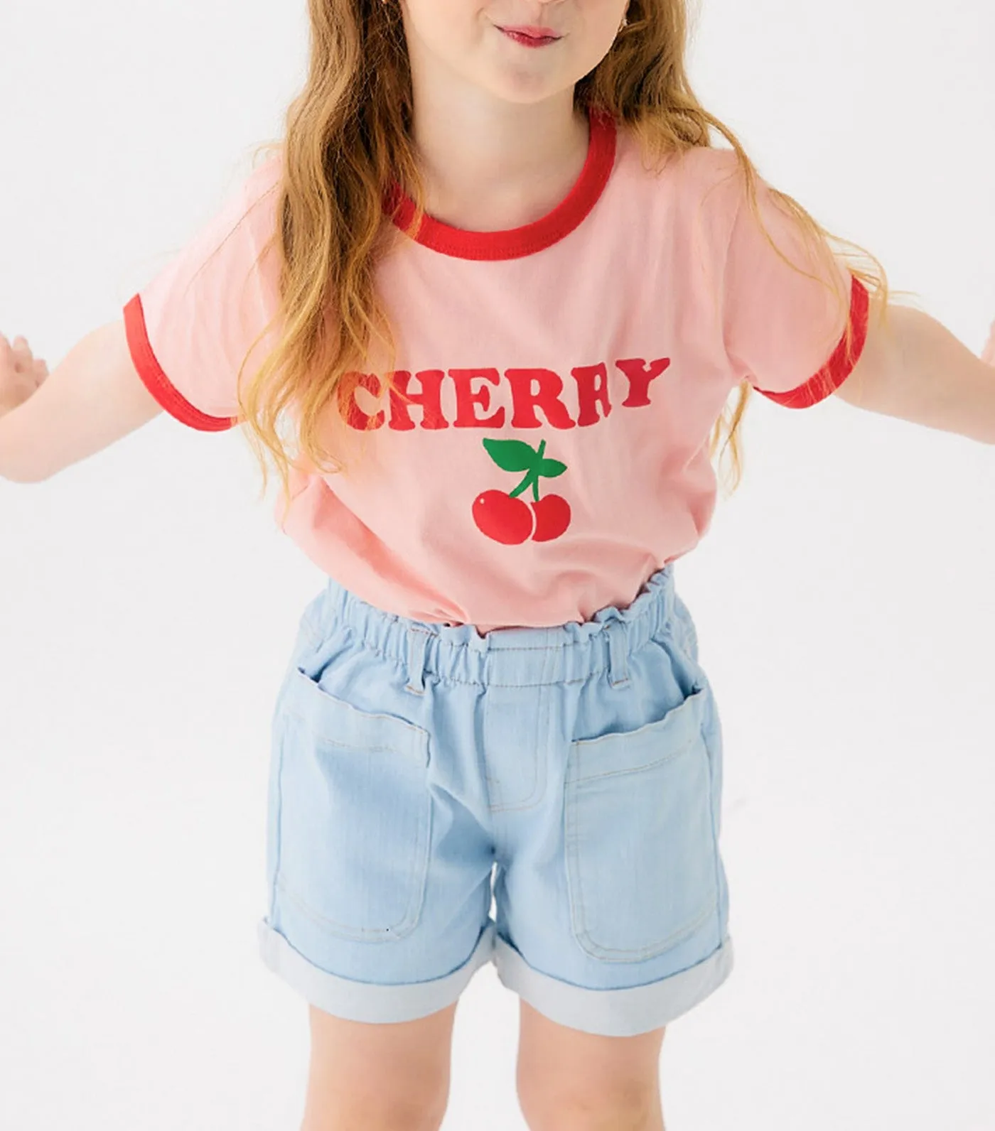 Cherry Pick Top Pink