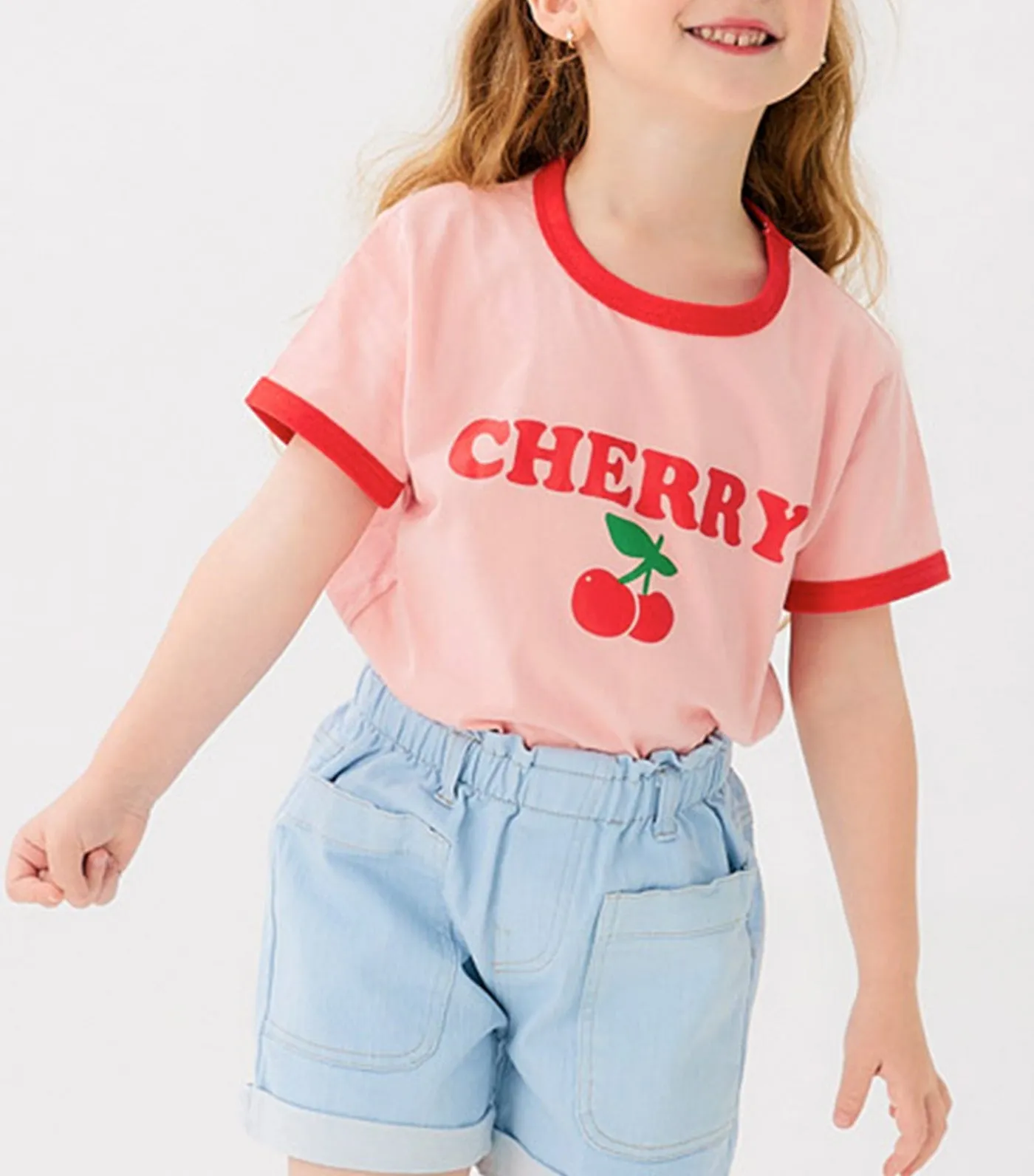 Cherry Pick Top Pink